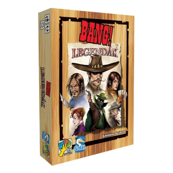 BANG! Legendák társasjáték kiegészítő