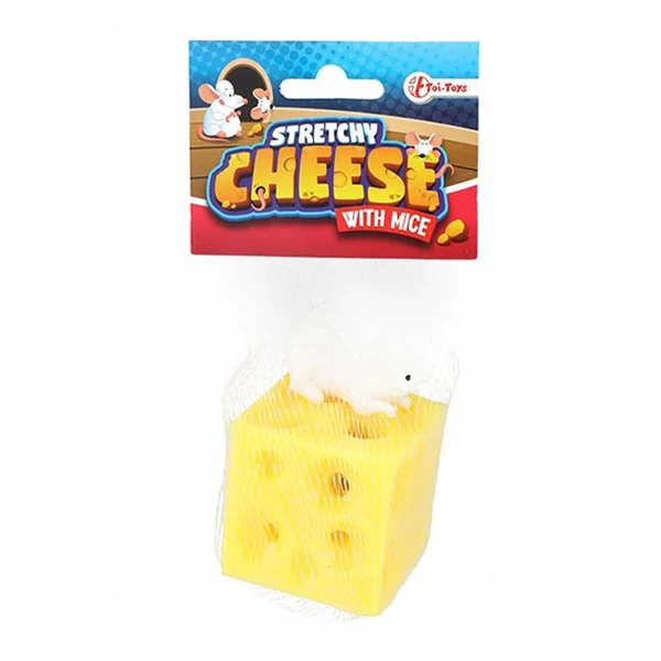 Stretchy Cheese bujkáló kisegér kétféle változatban 1db