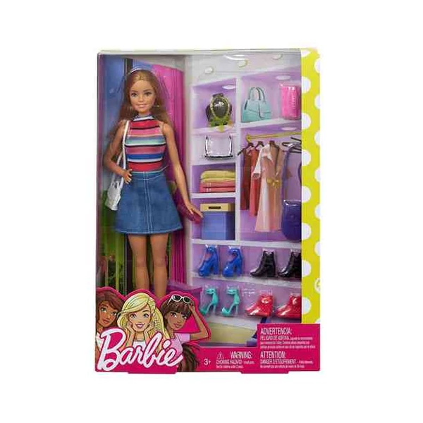 Barbie: Barbie divatbaba cipőkkel és kiegészítőkkel - Mattel
