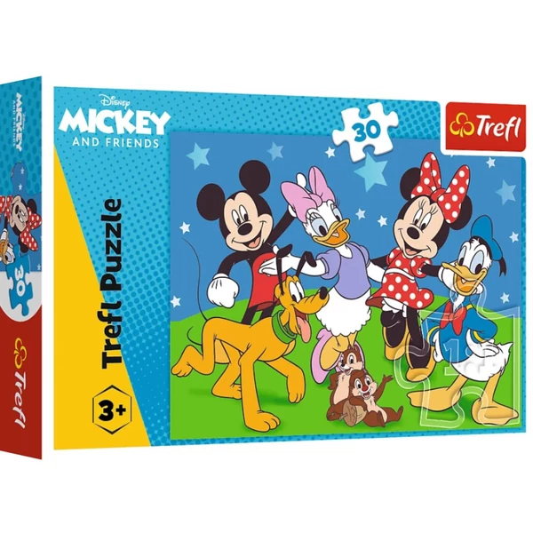 Disney Mickey egér és barátai 30db-os puzzle - Trefl