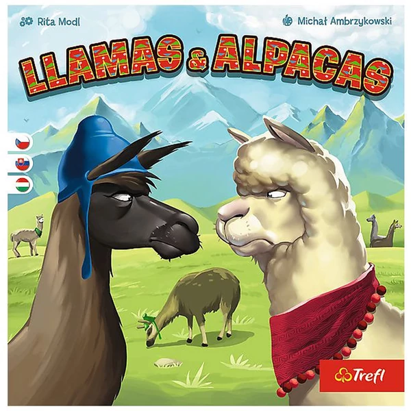 Lámák és alpakák társasjáték - Trefl
