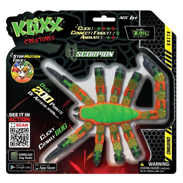 Klixx Creaturez: Skorpió többféle változatban