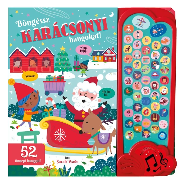 Bongéssz karácsonyi hangokat! Foglalkoztató könyv