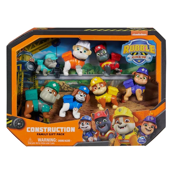 Mancs őrjárat: Rubble és csapata - Figura ajándék csomag - Spin Master