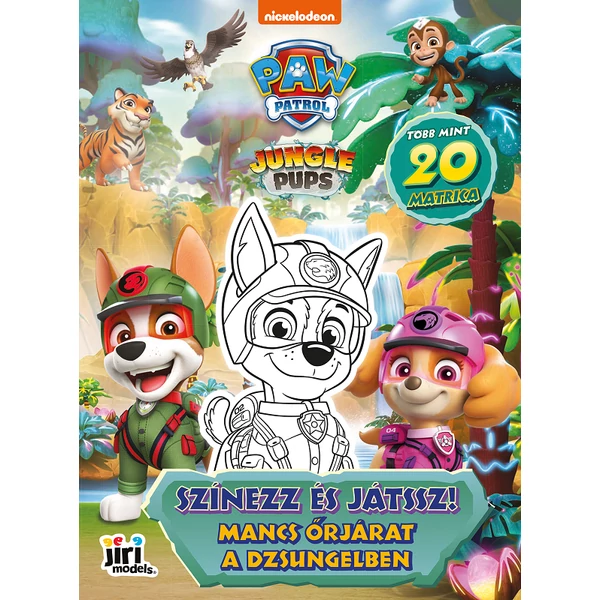 Mancs őrjárat a dzsungelben kifestő 