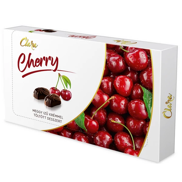 Clara cherry desszert 125g