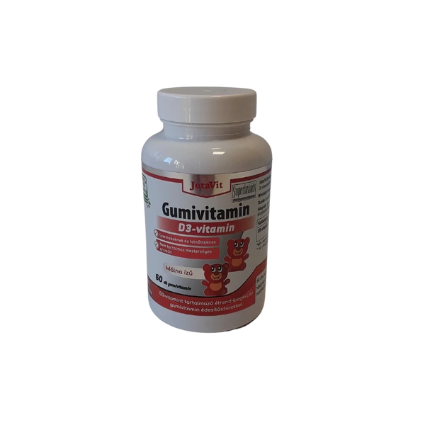 Jutavit D3 gumivitamin 60db málna ízű