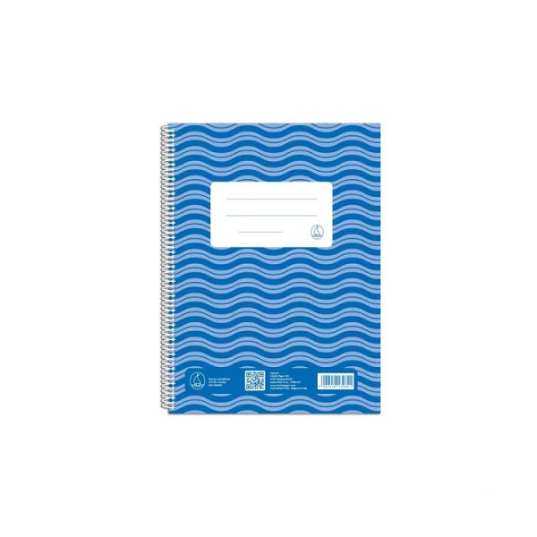 SPIRÁLFÜZET A/5 80LAPOS VONALAS