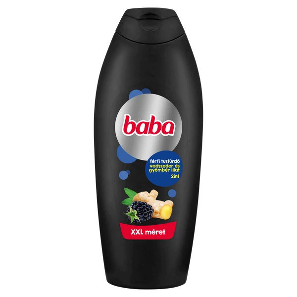 Baba férfi tusfürdő 750ml 2IN1 vadszeder és gyömbér