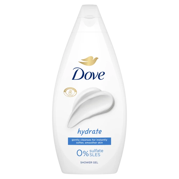 Dove krémtusfürdő Hydrate 450ml