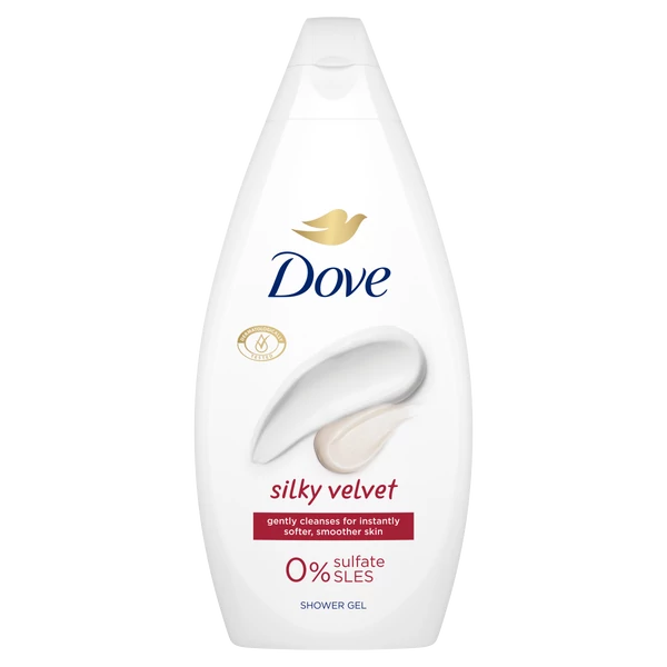 Dove Krémtusfürdő Silky velvet 450ml