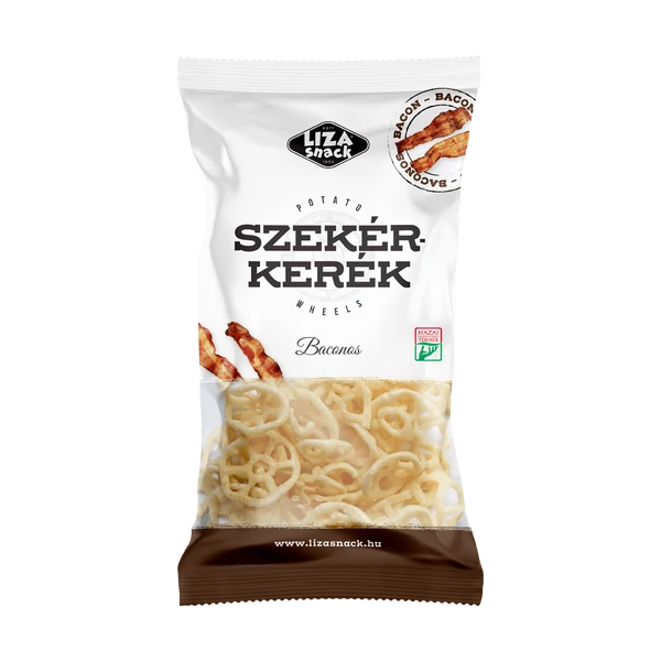 Liza szekérkerék baconos burgonyaszirom 40g
