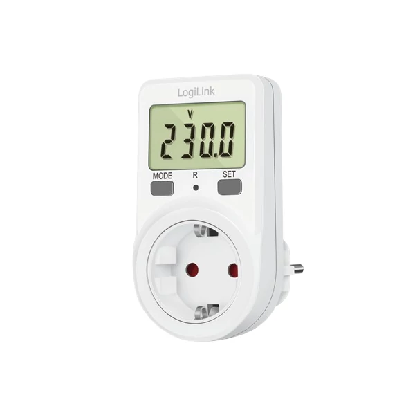 Logilink Energiaköltség mérő, fehér - EM0002B
