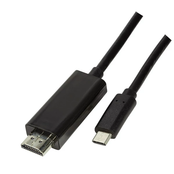 Logilink USB 3.2 Gen 1x1 USB-C M és HDMI 2.0 közötti kábel, 1,8m - UA0329