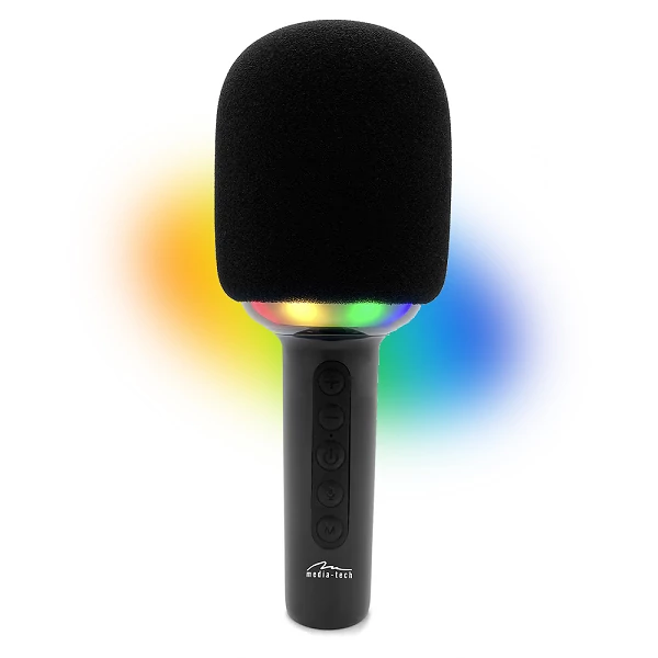 Media-Tech KARAOKE IDOL BT vezeték nélküli karaoke mikrofon bluetooth hangszóróval - MT399