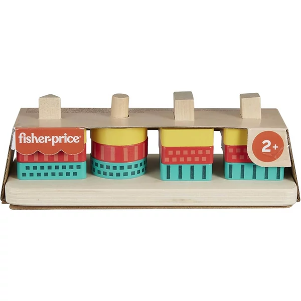 Fisher-Price: Wood Fa formarakosgató fejlesztő játék - Mattel