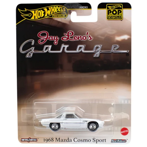 Hot Wheels Pop Culture: Jay Leno garázs 1968 Mazda Cosmo Sport kisautó 1/64 - Mattel