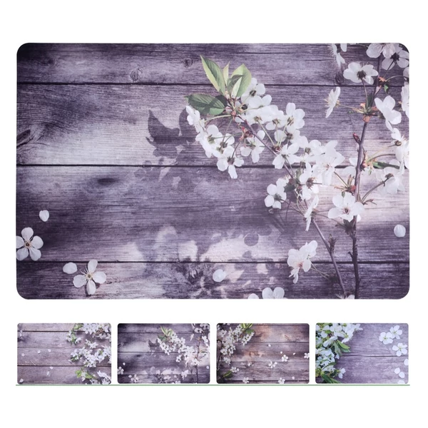 Cseresznyevirágos tányéralátét több féle B04222070