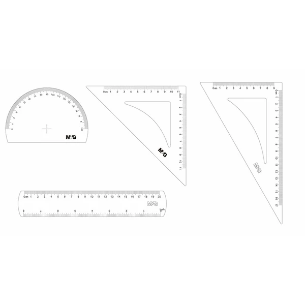 M&G Vonalzókészlet 4 db ARL960AD
