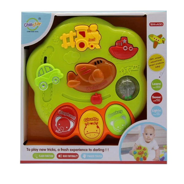 Elemes bébijáték többféle színben BÉ900