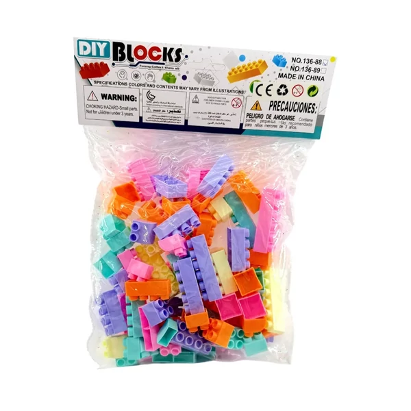 Építőjáték 80db-os kiszerelésben 45514