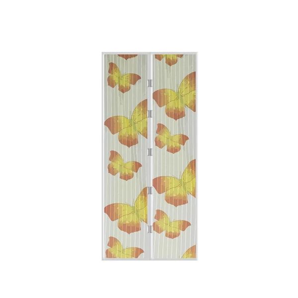 Garden of eden mágneses szúnyogháló ajtóra pillangó mintában 100x210cm 11398L