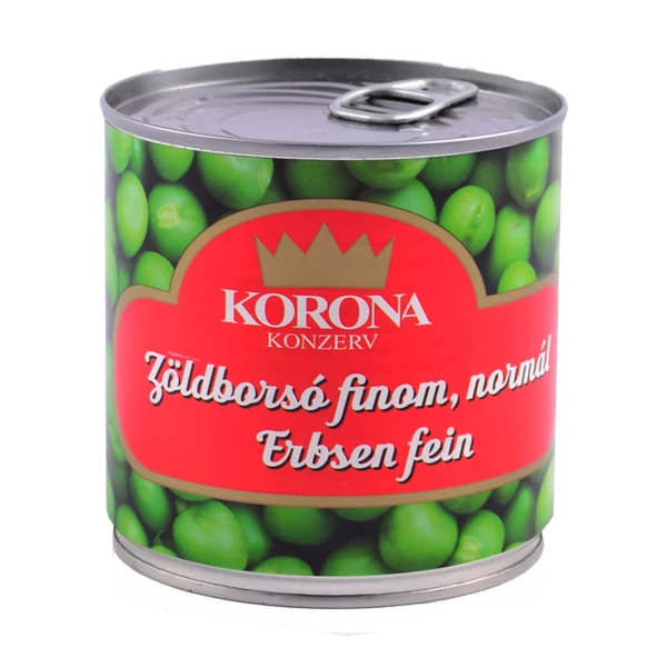 Korona Zöldborsó dobozos 400g/280g