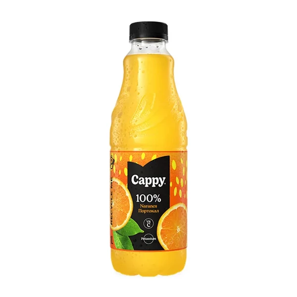 Cappy Juice gyümölcsital 1l narancs gyümölcshússal 100% - csak egyedi szállítással vagy személyes átvétellel