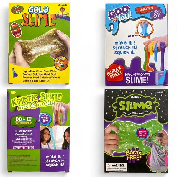 Slime készítő 4 féle változatban KR2801