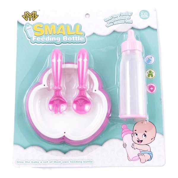 Játék babaetető készlet kétféle színben BZ1553