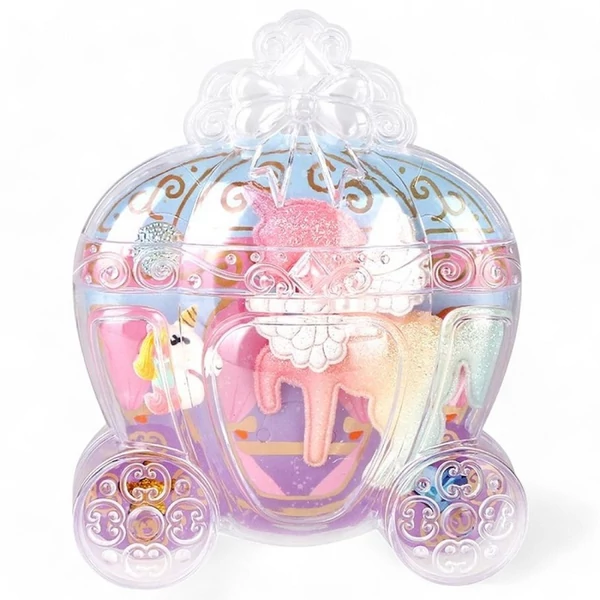 Játék ékszerkészlet hintó formájú tárolóban BZ6101