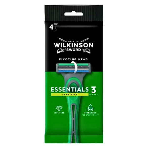 Wilkinson essentials sensitive eldobható borotva 4db-os kiszerelésben