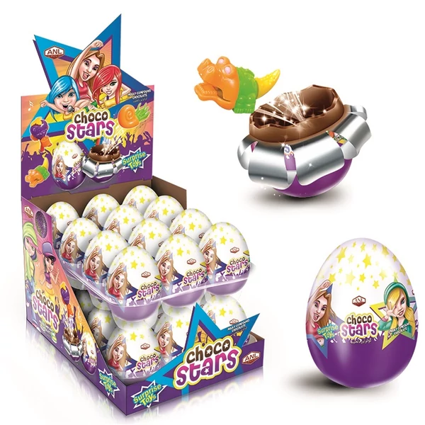 ANL choco stars csokitojás játékkal 25g
