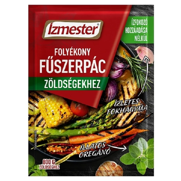 Ízmester folyékony fűszerpác zöldségekhez 80ml
