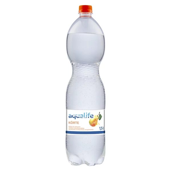 Aqualife zero körte ízű szénsavas üdítőital 1,5L DRS - csak egyedi szállítással vagy személyes átvétellel