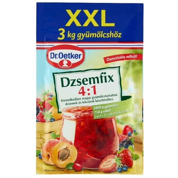 Dr. Oetker dzsemfix 4:1 60G XXL