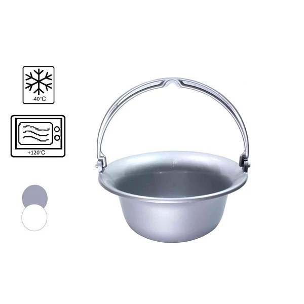 Műanyag bogrács tálaló 0,7L 14003 többféle változatban