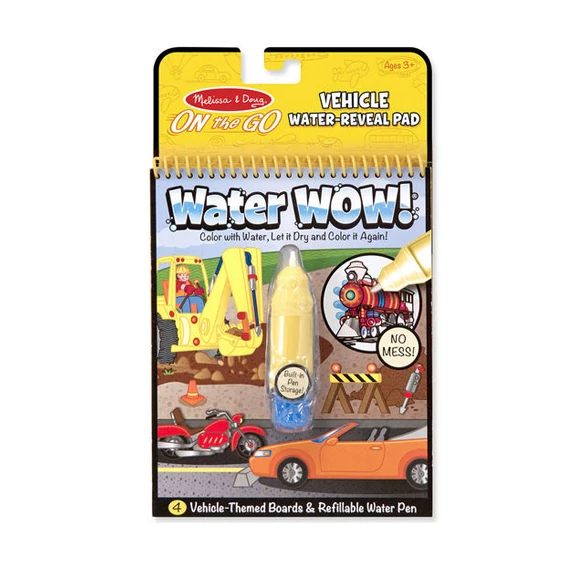 Járművek rajzolás vízzel kreatív játék - Melissa & Doug