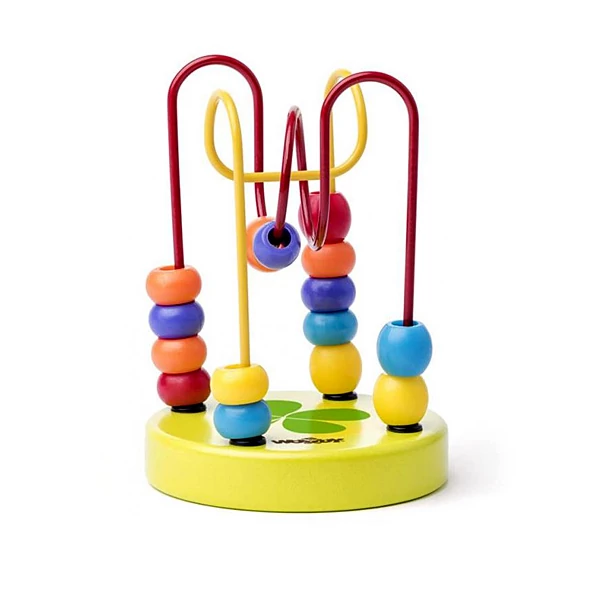 Zöld mini golyóvezető fajáték