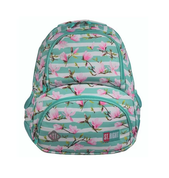 St.Right Magnólia négyrekeszes iskolatáska, hátizsák