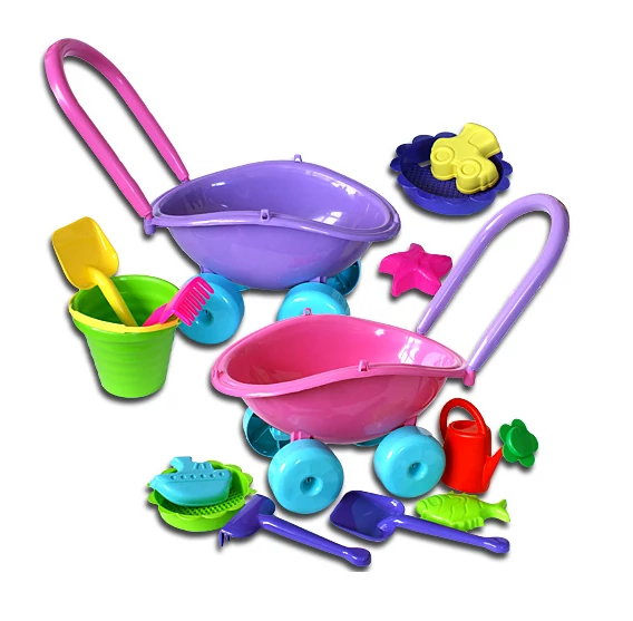 Homokozó szett talicskával