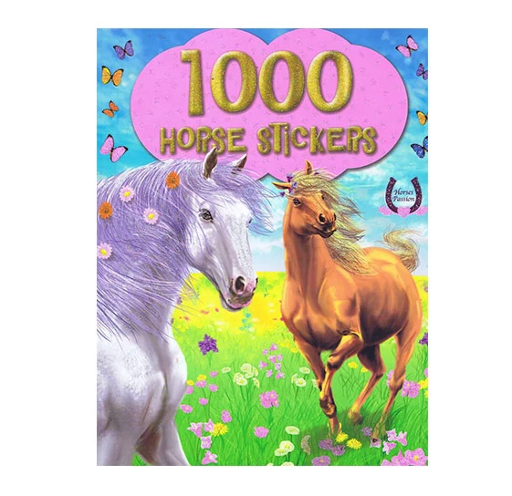 1000 ló matricája 1. - Virágos rét matricás album