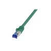 Logilink Patch kábel Ultraflex, Cat.6A, S/FTP, zöld, 1 m