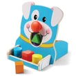 Kép 2/3 - Pörgesd és etesd fa formaegyeztető játék - Melissa & Doug