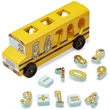 Kép 2/2 - Fa formarendező iskolabusz számokkal - Melissa & Doug