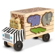 Kép 2/3 - Fa állatos formaillesztő játék - Melissa & Doug