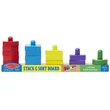 Kép 1/3 - Formarendezeő toronyépítő fa készségfejlesztő - Melissa & Doug