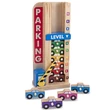 Kép 2/3 - Színes-számos autós parkolótorony fa készségfejlesztő - Melissa & Doug