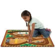 Kép 2/3 - Építkezés játszószőnyeg fa munkagépekkel - Melissa & Doug
