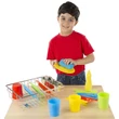 Kép 3/3 - Sütés-főzés konyhai étkészlet csepegtetővel játék szett - Melissa & Doug